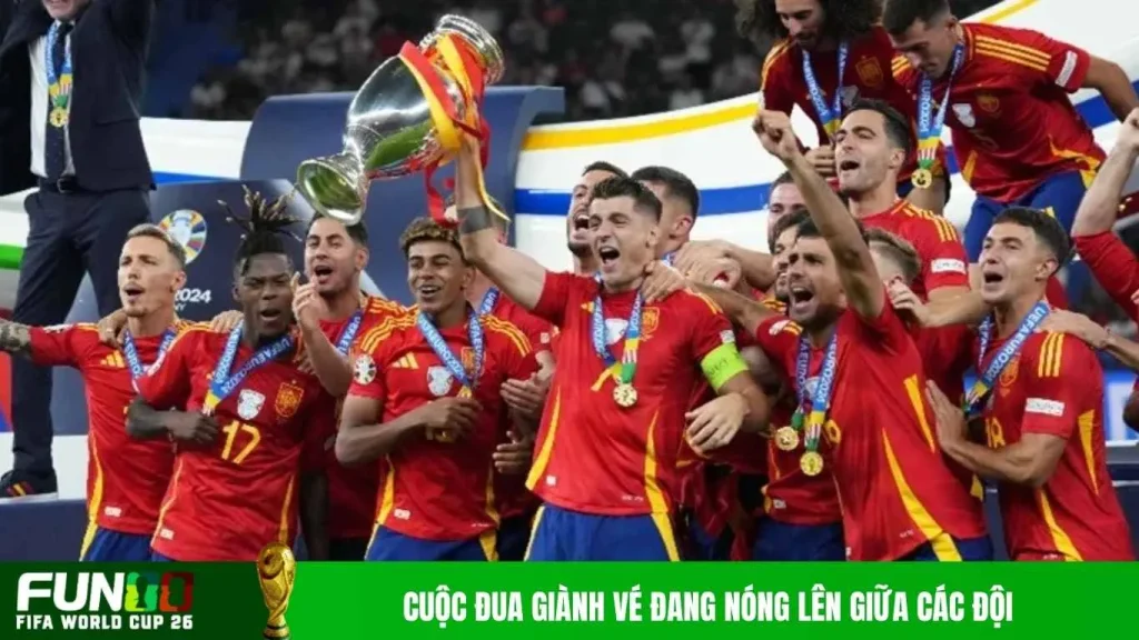 Cuộc đua giành vé đang nóng lên giữa các đội