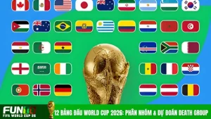 bảng đấu World Cup 2026