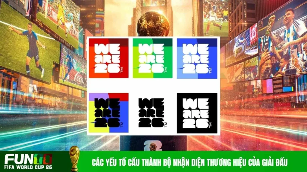 Các yếu tố cấu thành bộ nhận diện thương hiệu của giải đấu