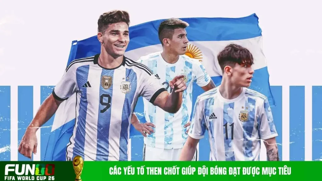 Các yếu tố then chốt giúp đội bóng đạt được mục tiêu