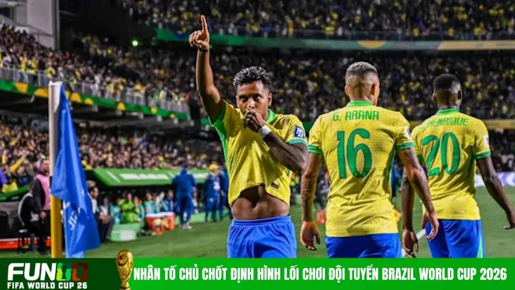 Nhân tố chủ chốt định hình lối chơi đội tuyển Brazil World Cup 2026