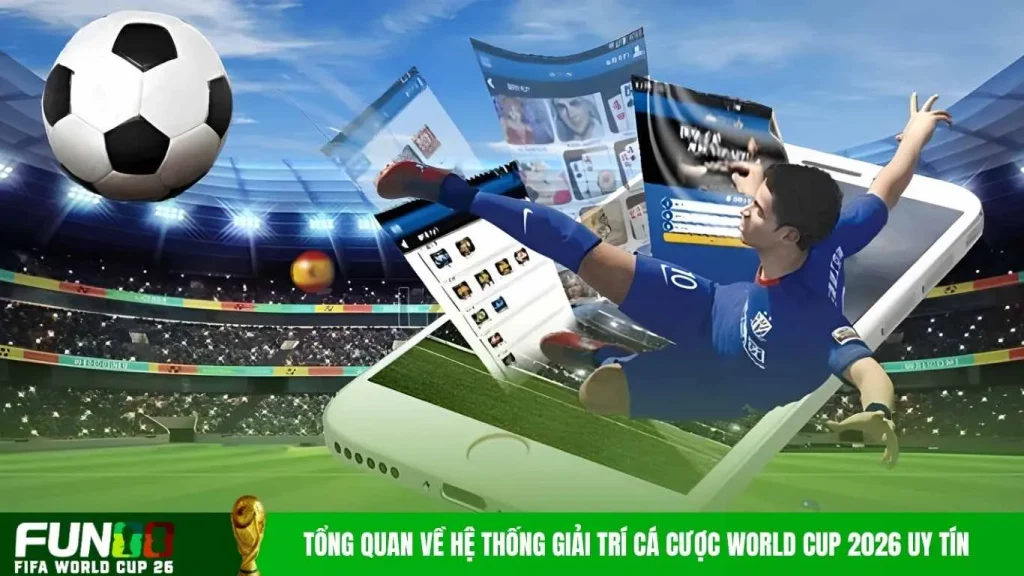 Tổng quan về hệ thống giải trí cá cược World Cup 2026 uy tín