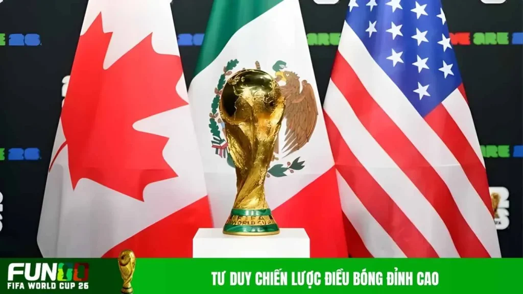 Tư duy chiến lược điều bóng đỉnh cao từ đội tuyển hàng đầu