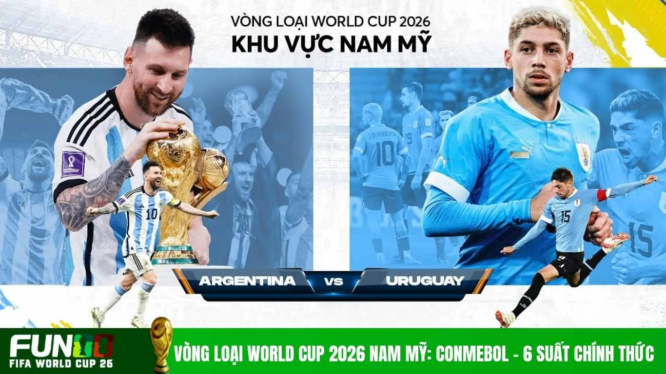 Vòng loại World Cup 2026 Nam Mỹ