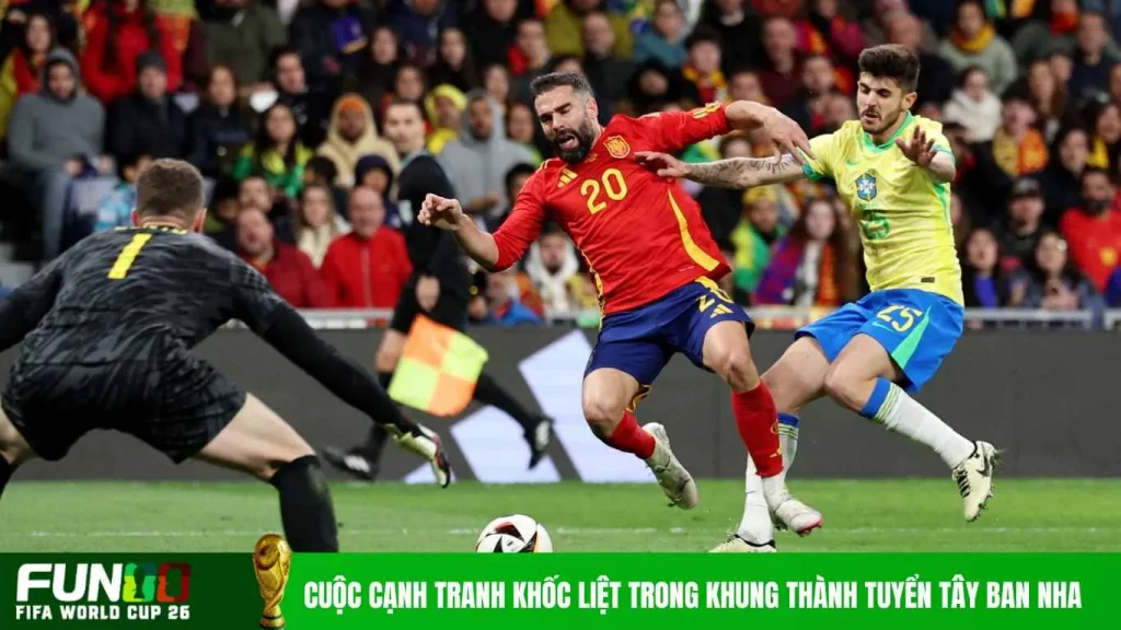 Cuộc cạnh tranh khốc liệt trong khung thành tuyển Tây Ban Nha