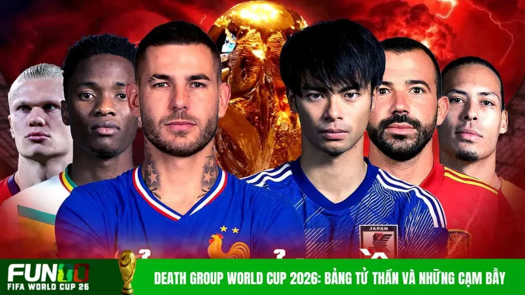 Death Group World Cup 2026: Bảng tử thần và những cạm bẫy