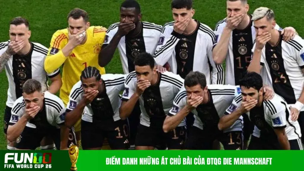 Điểm danh những át chủ bài của ĐTQG Die Mannschaft