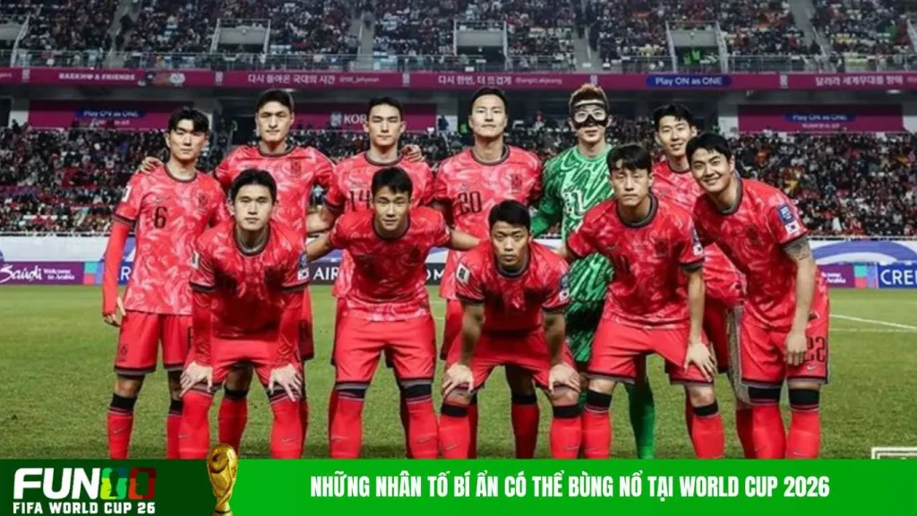 Những nhân tố bí ẩn có thể bùng nổ tại World Cup 2026