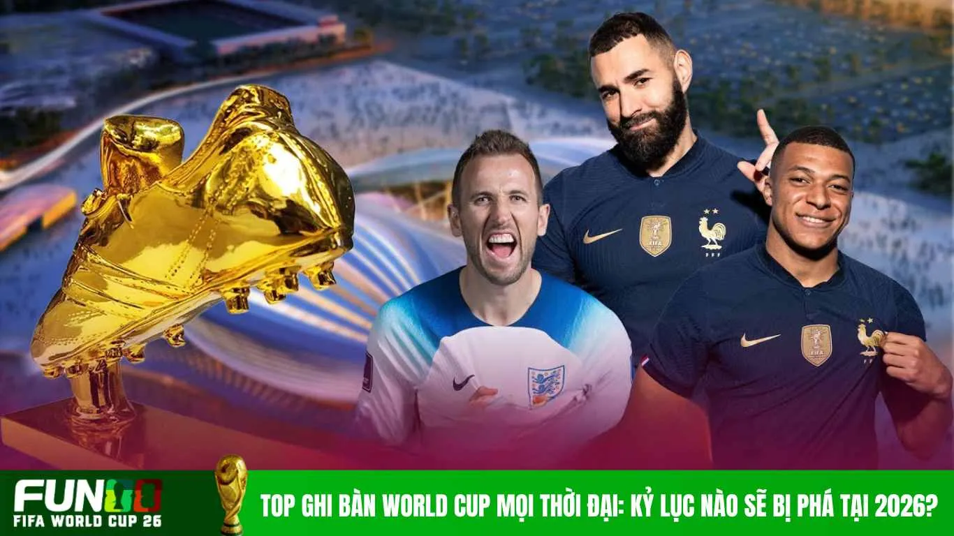 Top Ghi Bàn World Cup Mọi Thời Đại: Kỷ Lục Nào Sẽ Bị Phá Tại 2026?
